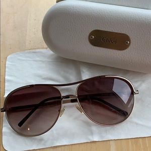 Chloe Ombré Aviators
